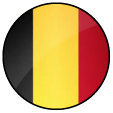 Belgium Round Flag Icon