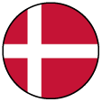 Denmark Round Flag Icon