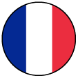 France Round Flag Icon