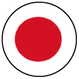 Japan Round Flag Icon