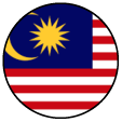 Malaysia Round Flag Icon