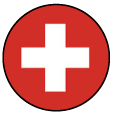 Switzerland Round Flag Icon